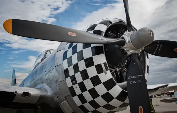 Fighter, cabin, propeller