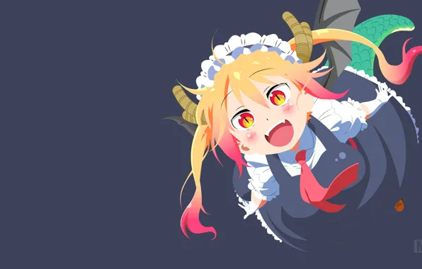 Girl, Kobayashi San Chi no Maid Dragon, dragon