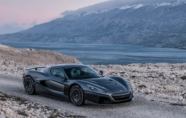 Supercar, 2018, Rimac, electric car, C-Two