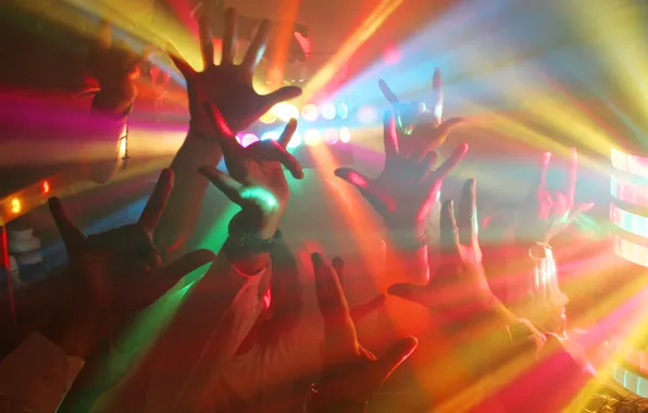 Picture light, club, hands, club