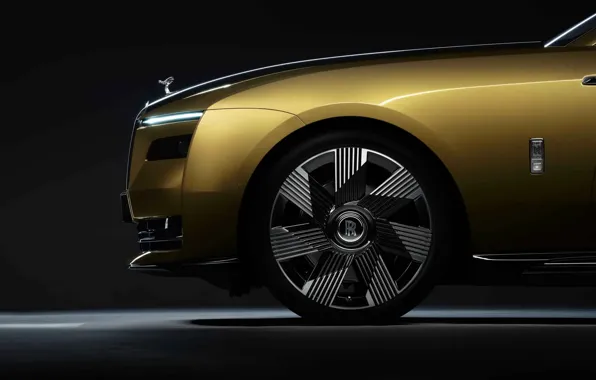 Lights, wheel, Rolls-Royce, disk, Suite, electric, 2023, Rolls-Royce Motor Cars