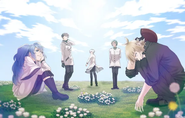 People, girl, guys, Tokyo Ghoul: Reborn, Tokyo Ghoul RE