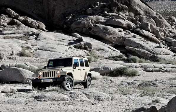 Picture machine, mountains, jeep, car, Wrangler, Jeep