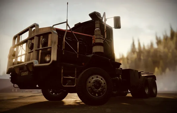 HDR, Wood, Truck, Game, Michigan, Sunlight, UHD, Xbox One X