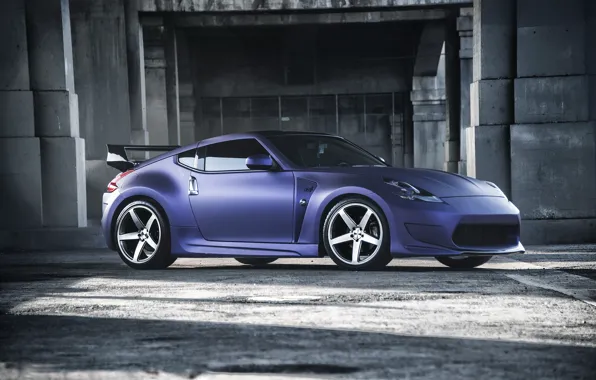 Picture Nissan, 370z, matte, concave