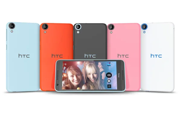 Girl, logo, blonde, smartphone, technology, cell phone, high tech, HTC Desire 820