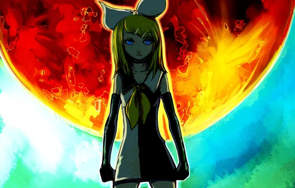 Girl, the sun, Vocaloid, Vocaloid, Kagamine Rin