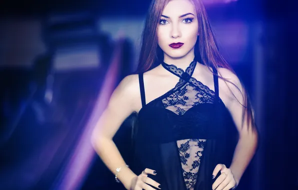 Look, girl, style, background