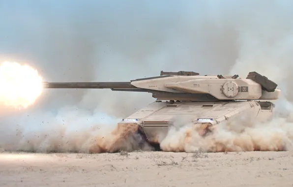 Dust, Art, Tank, Art, Shot, Game, Tank, Transport