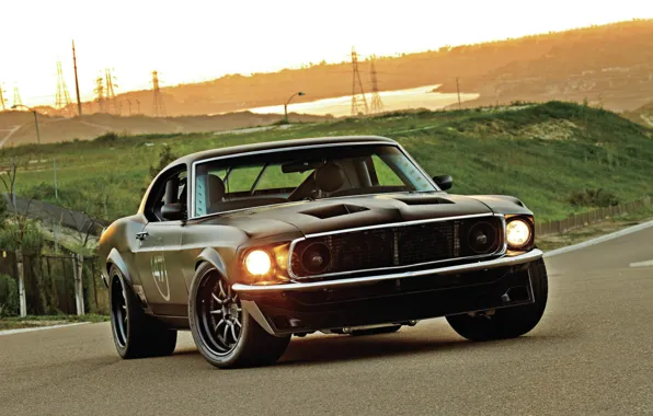 Wallpaper, mustang, Muscle, 1969, Car, ford, wallpapers