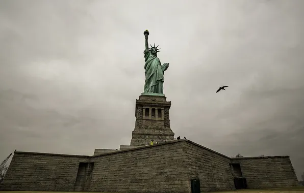 New york, liberty, statue