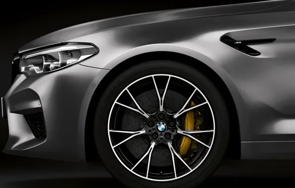 Wheel, BMW, 2018, the front part, M5, V8, F90, M5 Competition