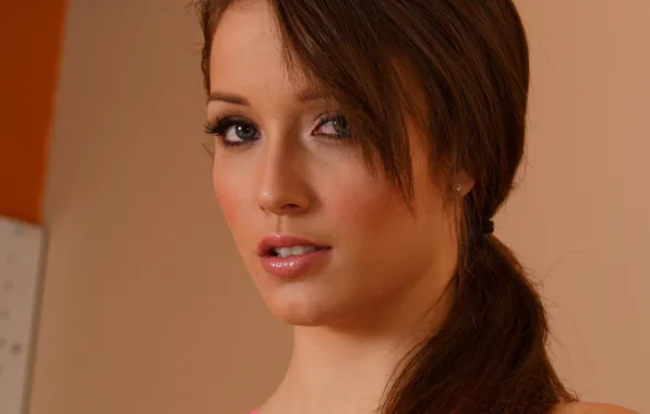 Look, girl, Malena Morgan.model