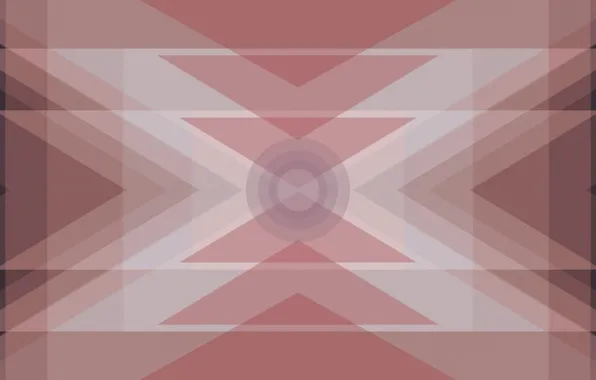Geometry, figure, warm colors