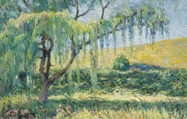 Landscape, picture, impressionism, Blanche Monet, Blanche Hoschede-Monet, IVA Rose and Lilies in Giverny