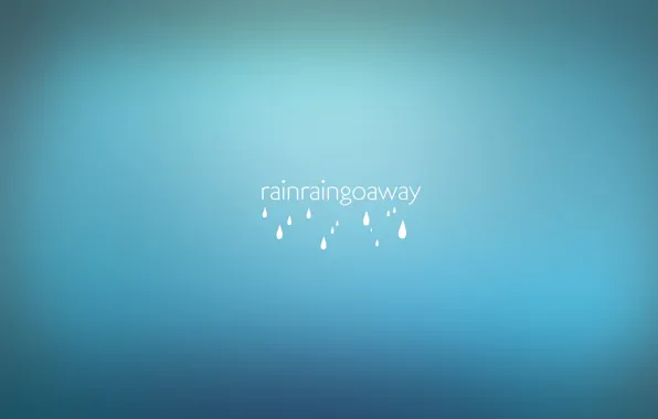 Drops, rain, the inscription, minimalism, words, rain, minimalism, words