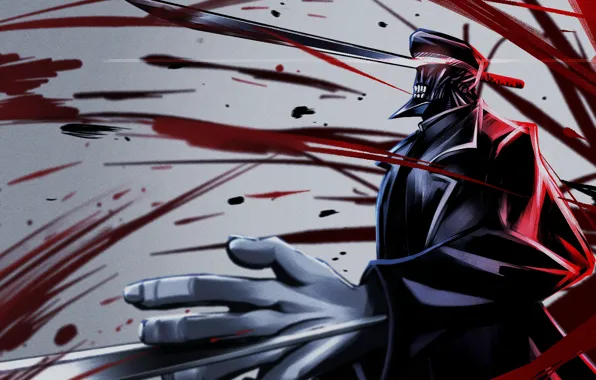 Blood, the demon, fantasy, Samurai Sword, Chainsaw Man