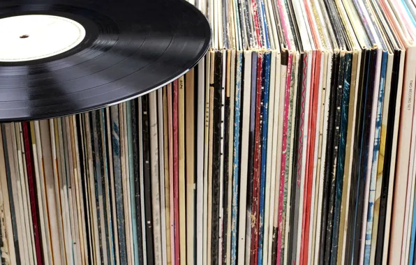 Vinyl, Retro, Records