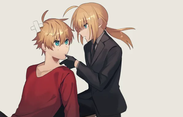 Fanart, Fate/Grand Order, Pixiv, Fanart From Pixiv, Saber (Fate/Prototype), Saber (Fate/stay night)