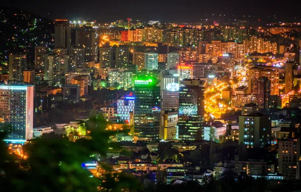 Night, Night, Bosnia and Herzegovina, Bosnia and Herzegovina, Sarajevo, Sarajevo