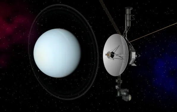 Picture Uranium, NASA, spacecraft, Voyager 2