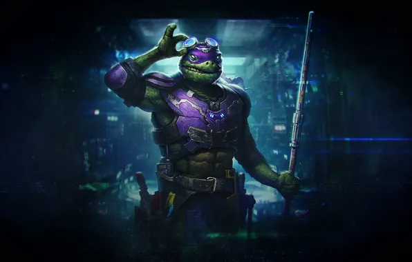 Style, Background, Fantasy, Teenage mutant ninja turtles, Art, Style, Fiction, TMNT