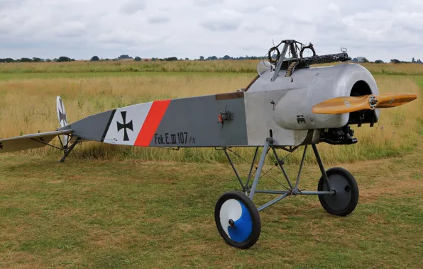 Fighter, Fokker, The first world war, E.III replica
