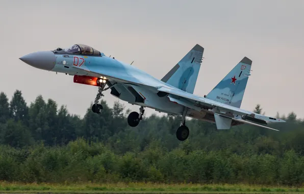 Picture Su-35S, multipurpose, The Russian air force, Su-35S, fighter