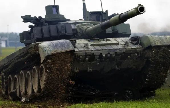 The barrel, tank, T-72M4
