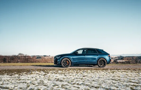 Audi, Germany, side view, crossover, ABBOT, 2020, RS Q8