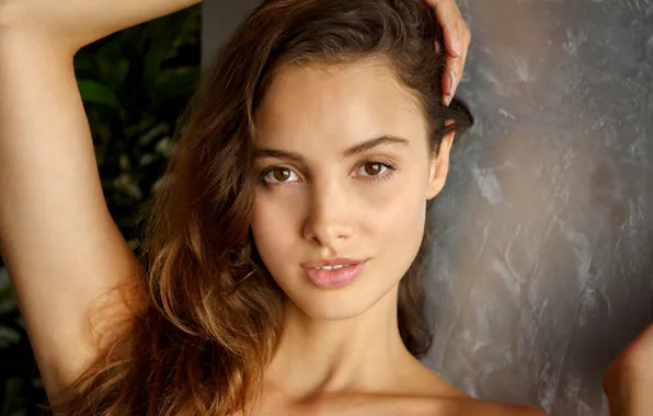 Look, face, smile, hair, Calypso