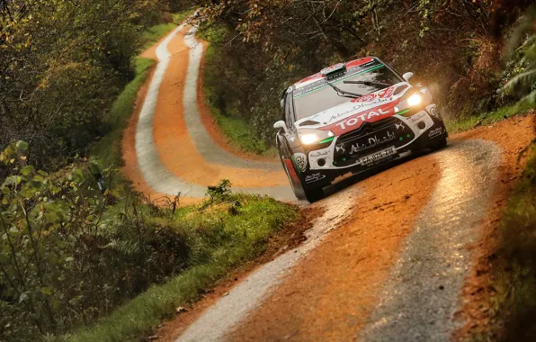 Picture Citroen, DS3, WRC, Rally, Wales, Kris Meeke