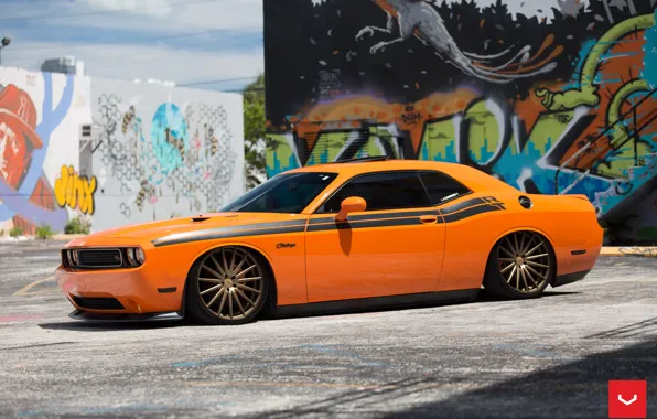 Picture Dodge, Challenger, Vossen, Wheels, Bronze, VFS2, 2015 - 1067