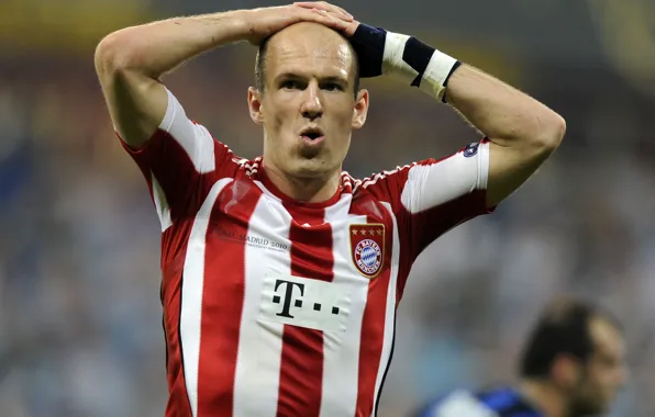 Picture football, Bayern, Robben
