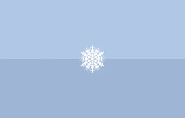 Winter, background, snowflake