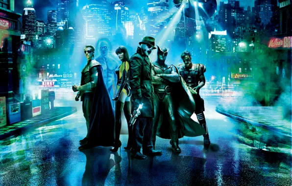 Picture Girl, City, Watchmen, Comedian, Heroes, Legendary Pictures, 2009, Street