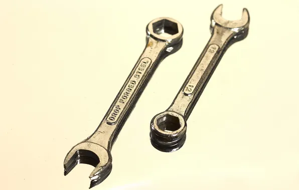 Pair, tool, wrench, locksmith