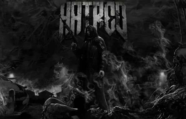 Smoke, hatred, corpses, killer, Hatred