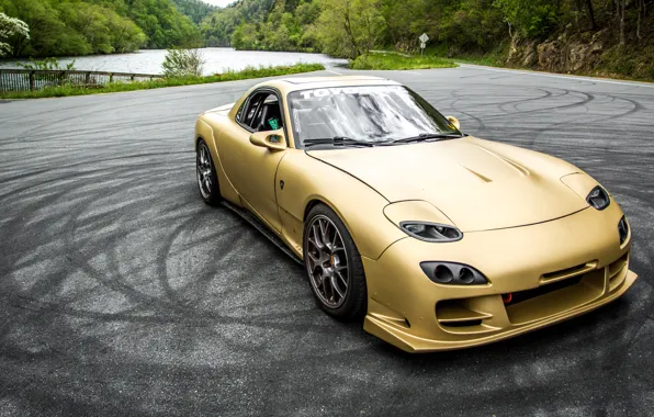 Picture Mazda, Drift, RX-7, JDM, Stance, Low, FD3S