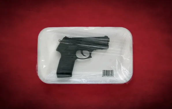 Gun, weapons, packaging