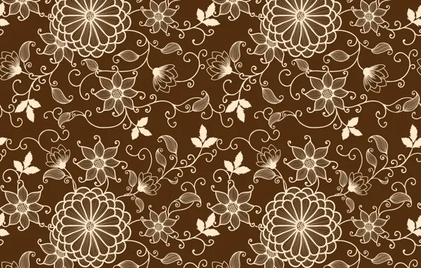Texture, floral, seamless background