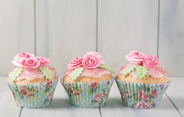 Cake, cream, cakes, cupcakes, brithday cake, decoration rose, Elena Schweitzer