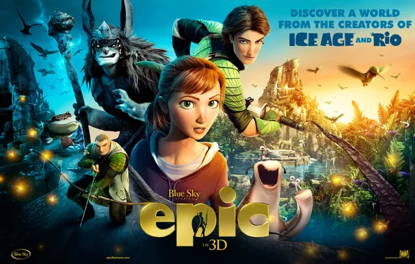 Picture people, cartoon, characters, disney, Epic, Epic