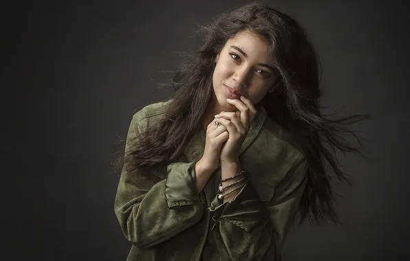 Look, girl, background