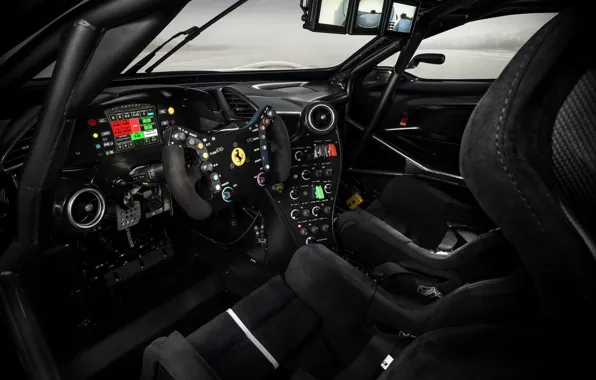 Ferrari, car interior, Ferrari KC23