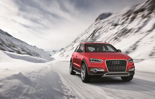 Audi, SUV, cars, auto, Germany, 4x4, wallpapers auto, Audi Q3 Vail