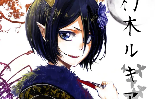 Girl, the demon, horns, Bleach, Bleach, Rukia Kuchiki
