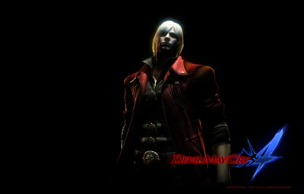 Picture Wallpaper, the game, shadow, Dante, Devil May Cry 4