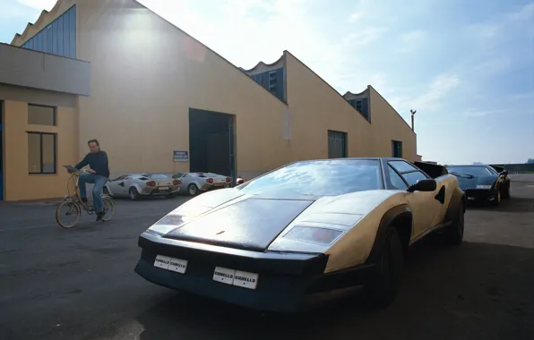 Lamborghini, Lambo, prototype, Countach, Lamborghini Countach Evolution