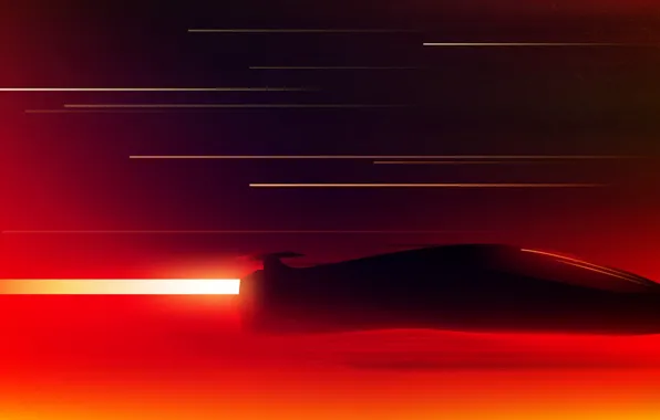 Figure, Music, Neon, Machine, Background, Art, Neon, Concept Art